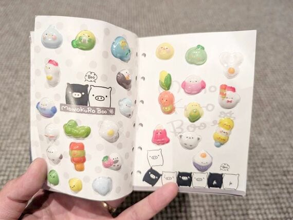 平成時代には見られなかった『ボンボンドロップシール』（写真：筆者撮影）