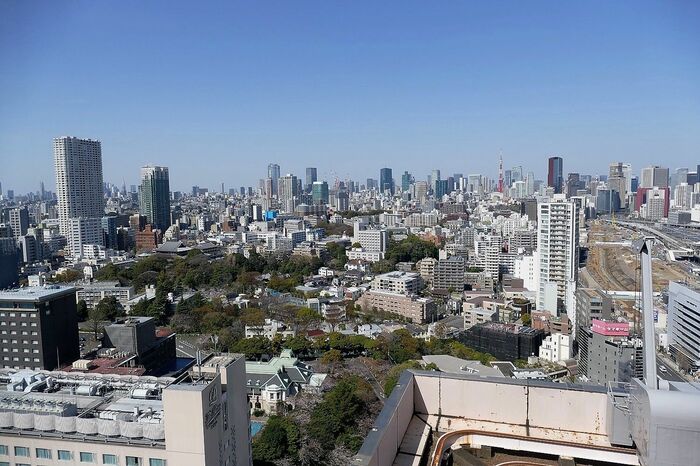 30階から眺めた北側