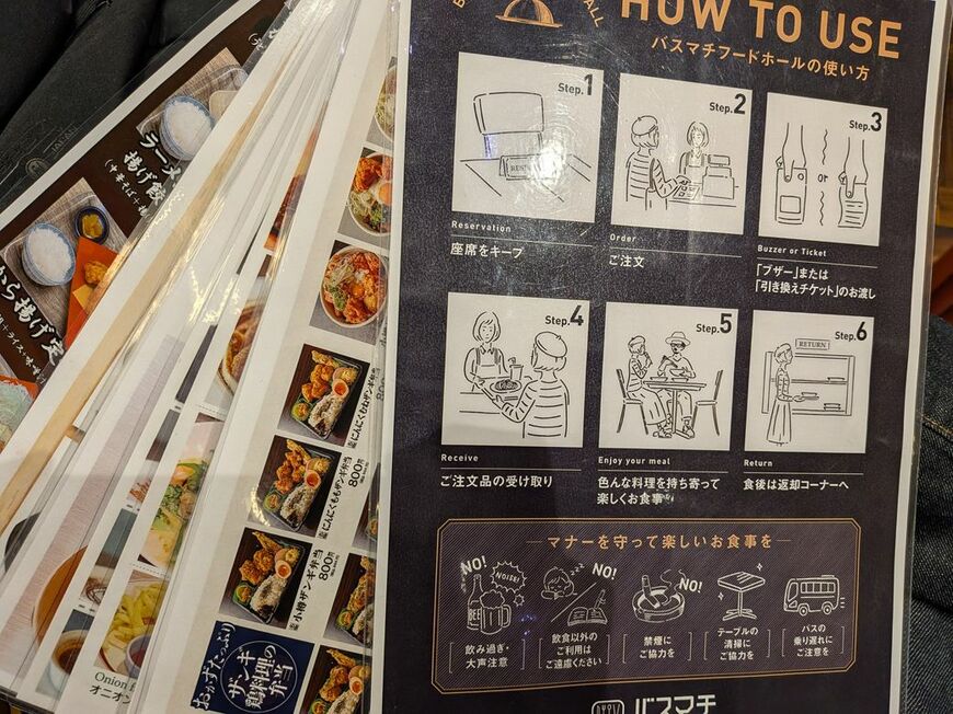 広島バスセンター バスマチFOOD HALL