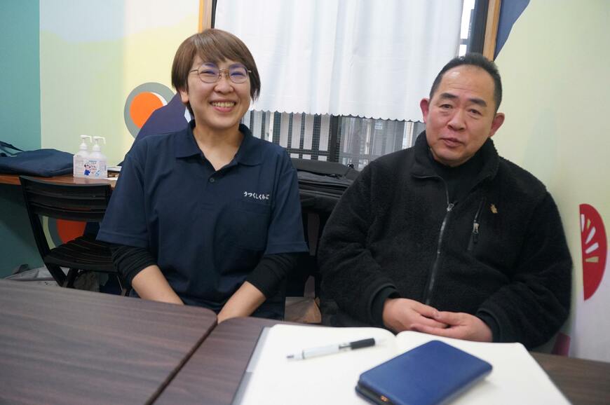 15年間の「避難生活」を語る長谷川克己さんと育美さん夫妻＝2025年1月30日、静岡県富士宮市で（写真：筆者撮影）