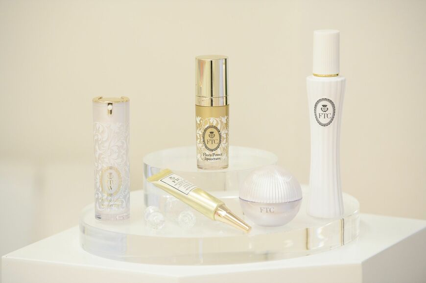 FTCの化粧品（撮影：今祥雄）