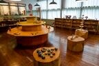 教室や体育館がそのまま遊べる展示室に