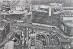 地下鉄ビルと建設中の小田急駅ビル