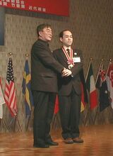 世界大会で3位になった池谷さん（右）（写真：本人提供）