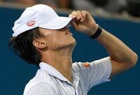ブリスベン国際､錦織圭は決勝で敗れる 今季開幕戦での初優勝を逃す