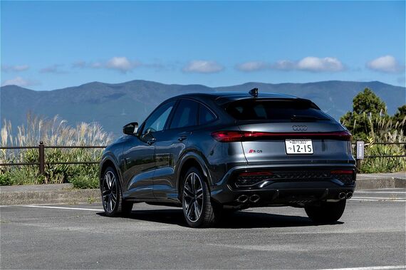 SQ5スポーツバックのリアビュー