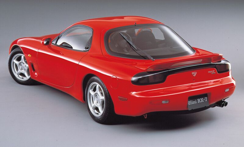 マツダの3代目RX-7、FD型と呼ばれていた
