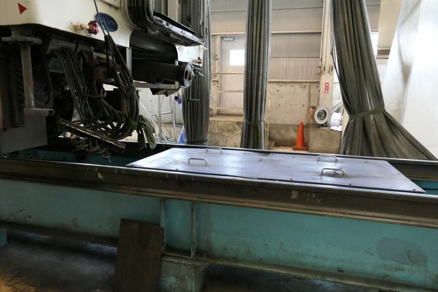 南栗橋工場の自動搬送装置