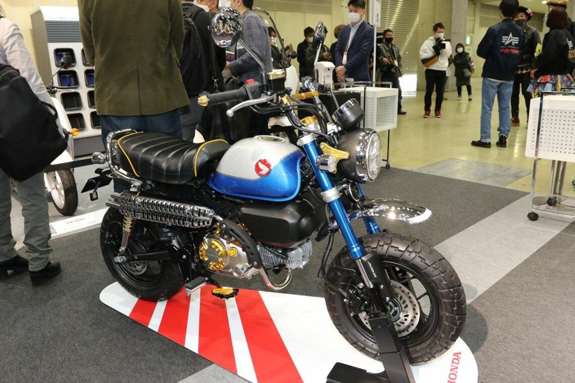 ホンダのモンキー125(筆者撮影)