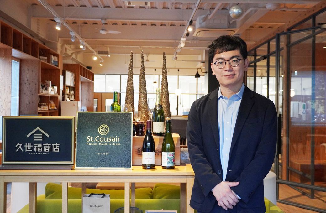 2018年から社長を務める久世良太氏（編集部撮影）