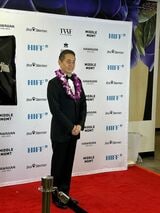 映画『KINOBU -food,Tradition,and Identity』のワールドプレミアには木乃婦の三代目、髙橋拓児氏の姿も（筆者撮影）