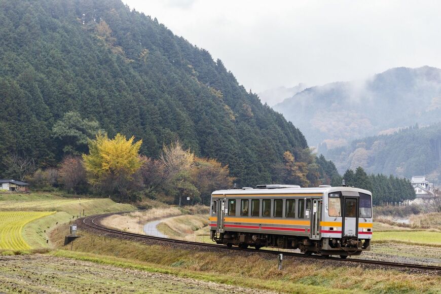 因美線は智頭駅を境に岡山側では超のつくローカル線（撮影：鼠入昌史）