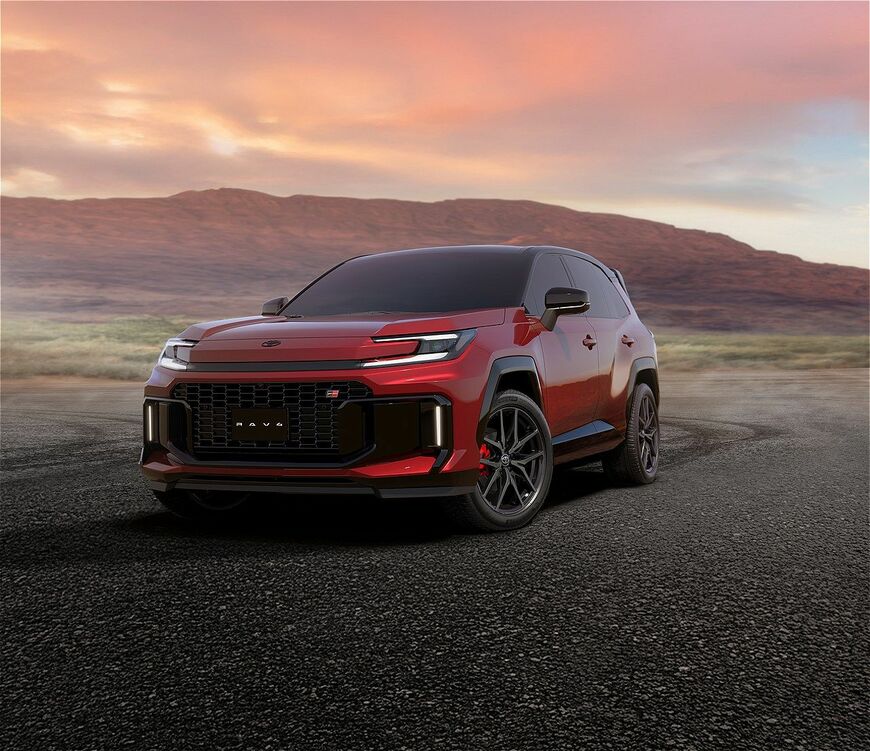 トヨタ新型「RAV4 GR SPORT（プロトタイプ）」（写真：トヨタ自動車）