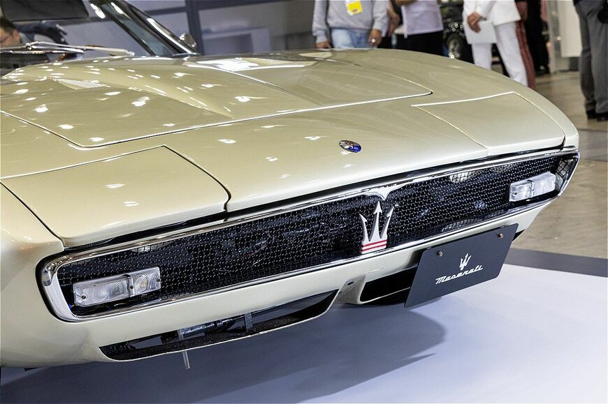 オートモビルカウンシル2025でのマセラティ ジャパンの展示内容（筆者撮影）