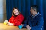 今日子さんと良太さん（写真：筆者撮影）
