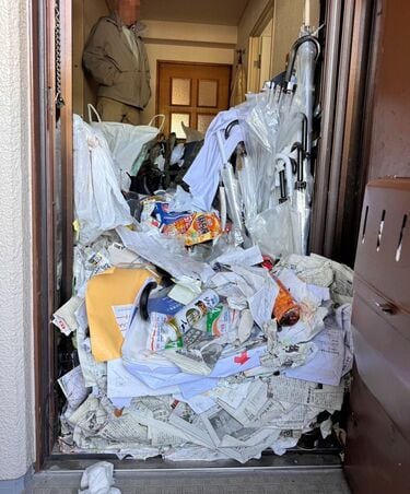 妻がいなくなって､ゴミ屋敷に｣｢管理人が怖くてゴミが出せない…｣ 1人で