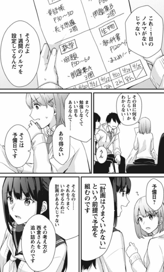 マンガでわかる東大勉強法