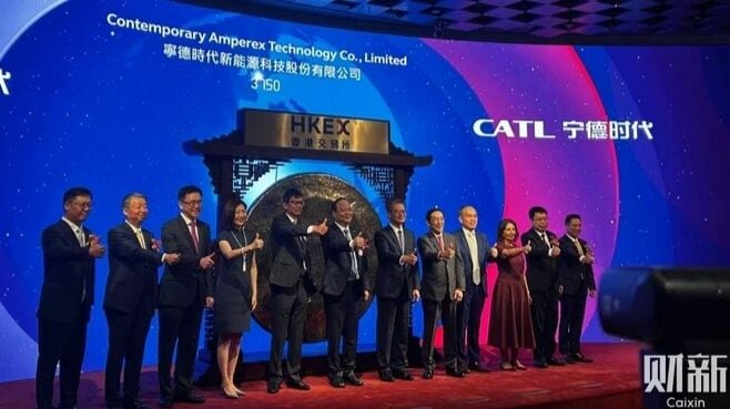 中国電池CATL､｢香港上場｣で6600億円超を調達