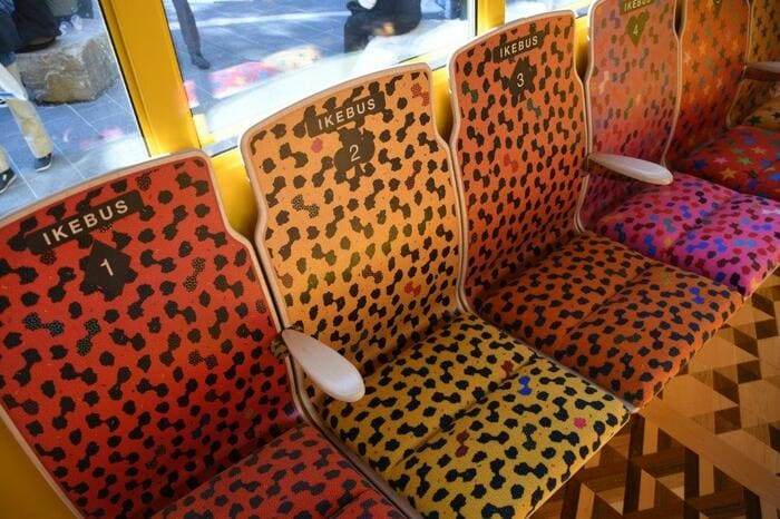 これも水戸岡デザインの内装