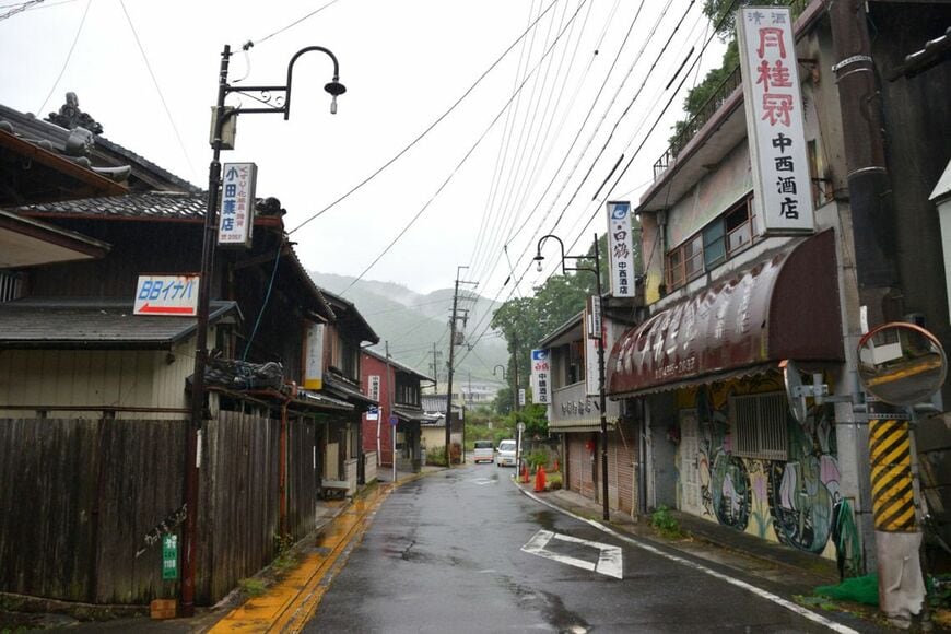 笠置町内の風景