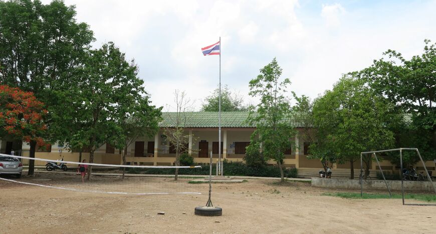 CDCの学校。訪れたとき、夏休み中だった（撮影：筆者）