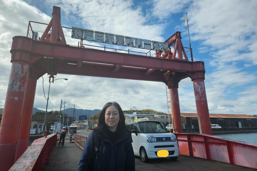 またまたミカンが住む佐木島へ（写真：筆者提供）