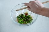 出来上がったししとうのおかか和え