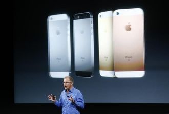 アップルの1-3月期は13年ぶりの減収に