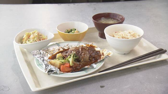 社員寮の食事