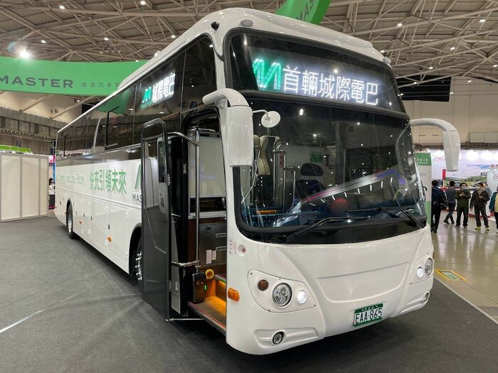 成運汽車が発表した長距離用EVバス