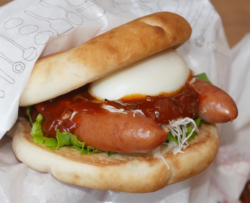 モスバーガーの月見フォカッチャ