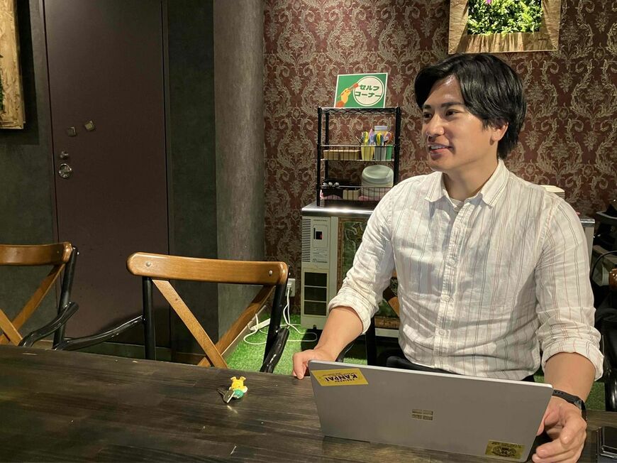 「セルフカフェ」鈴木大基社長