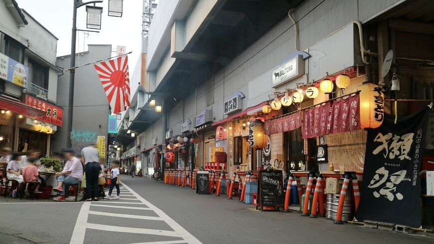 高円寺ガード下飲み屋街