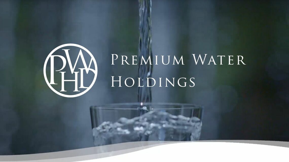 レミアムウォーターホールディングスのホームページ