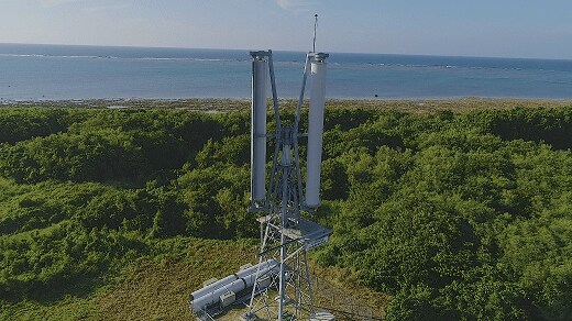 沖縄で試験機の性能を高める作業が続く（写真：チャレナジー）