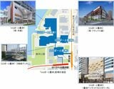 「ららぽーと豊洲」配棟計画図（出典：三井不動産ニュースリリース）