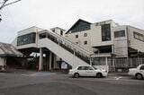 取手駅の一つ先にある藤代駅。交流電化区間にある（筆者撮影）