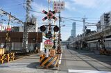 阪堺電車の踏切