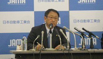 自工会会長｢13年の国内自動車市場は反落｣