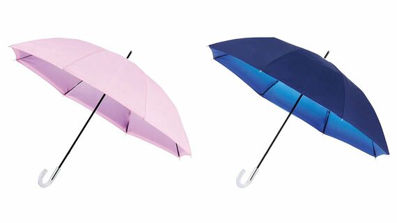 断熱パラソル 長傘 晴雨兼用 グラデーション