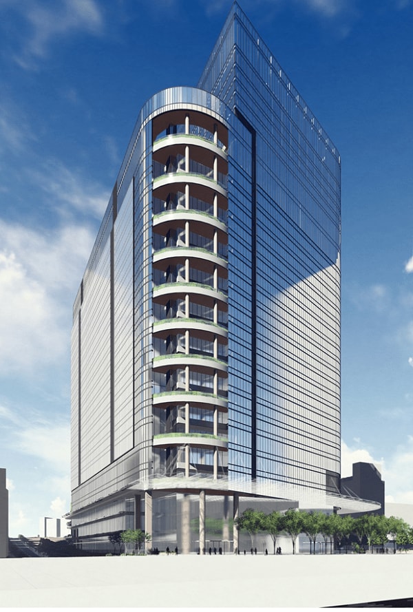 シナガワグース跡地の「A地区」のイメージ（画像：京浜急行電鉄）