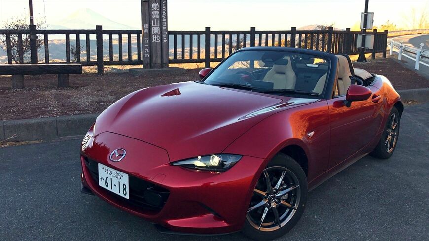 2023年10月5日に発表された、ロードスターの大幅改良モデルに試乗した（筆者撮影）