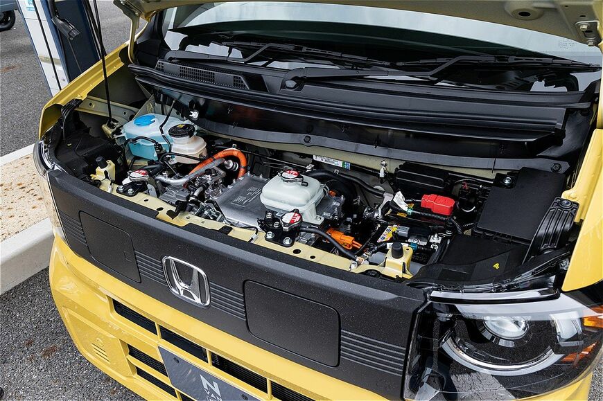 ホンダ新型軽商用EV「N-VAN e:」のディテール（写真：三木宏章）