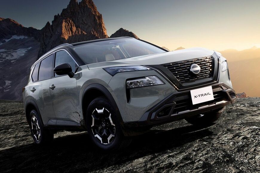 新型エクストレイルのディテール（写真：日産自動車）