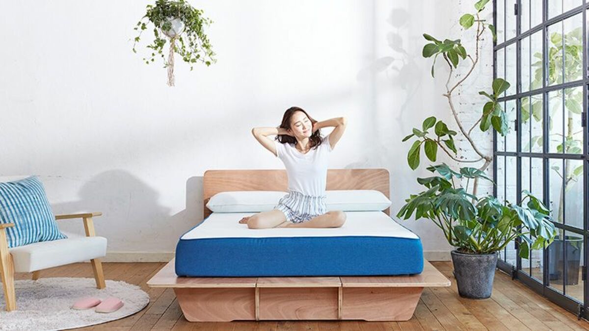 【KAU】コアラマットレス ダブル IKEAフレームつき 引取り相談可 koala コアラマットレス ベッドフレーム ダブル