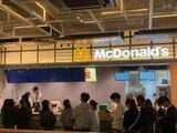 マクドナルド、さすがの人気である（筆者撮影）