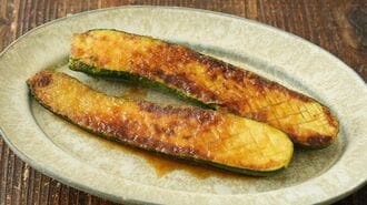 ズッキーニのしょうが焼き