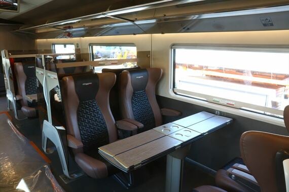 frecciarossa ETR1000 business class