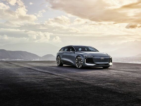 2022年3月17日に発表されたA6e-tronアヴァントのコンセプトモデル（Audi）