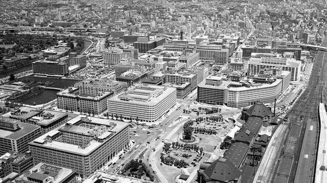 1960年代の｢東京･丸の内｣現在と似て非なる街並み